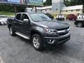 Cyber Gray Metallic 2016 Chevrolet Colorado LT Crew Cab 4x4 Exterior