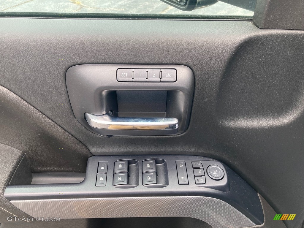 2016 Chevrolet Silverado 2500HD LTZ Crew Cab 4x4 Jet Black Door Panel Photo #144666106