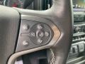 Jet Black 2016 Chevrolet Silverado 2500HD LTZ Crew Cab 4x4 Steering Wheel