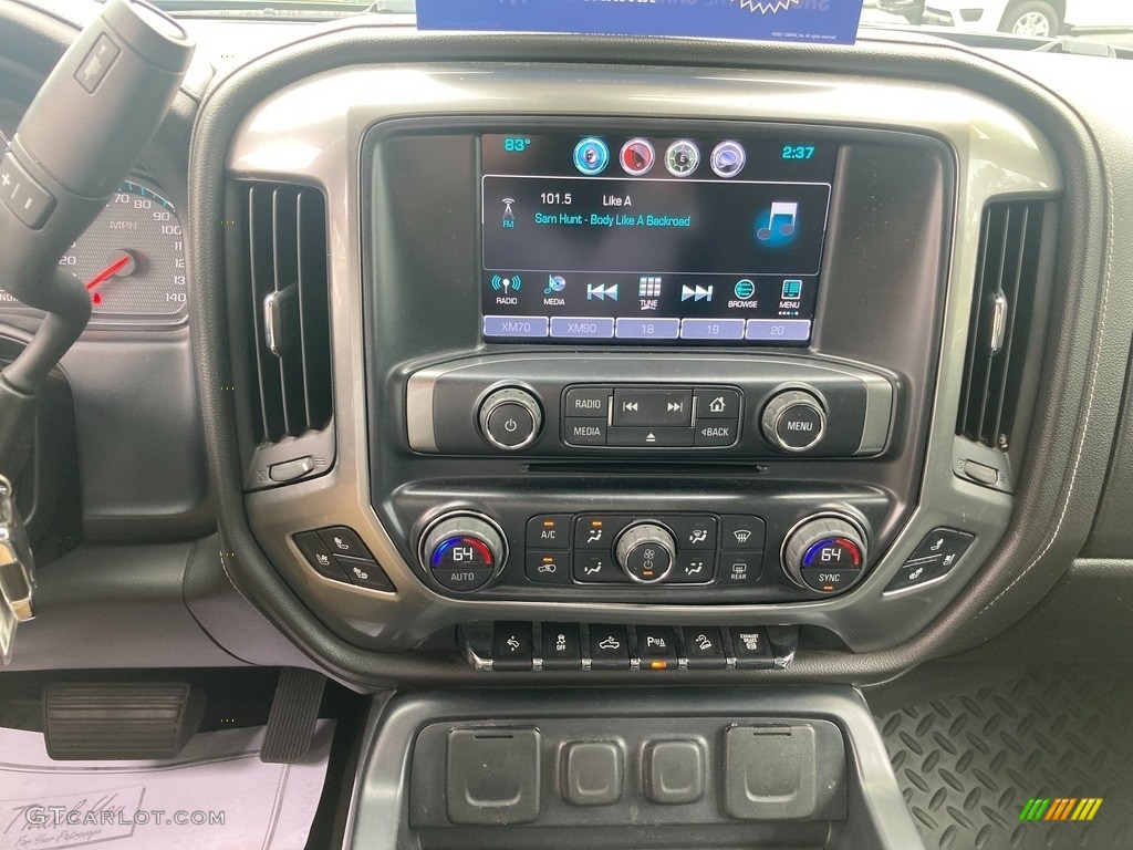 2016 Chevrolet Silverado 2500HD LTZ Crew Cab 4x4 Controls Photo #144666196