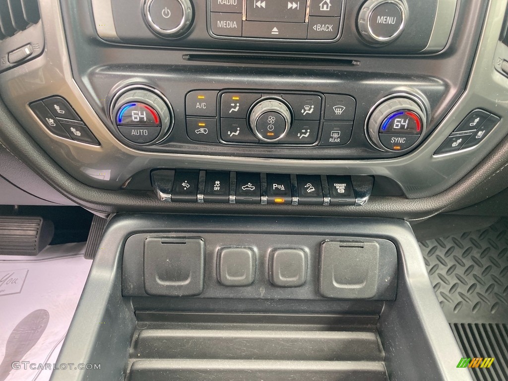 2016 Chevrolet Silverado 2500HD LTZ Crew Cab 4x4 Controls Photo #144666220