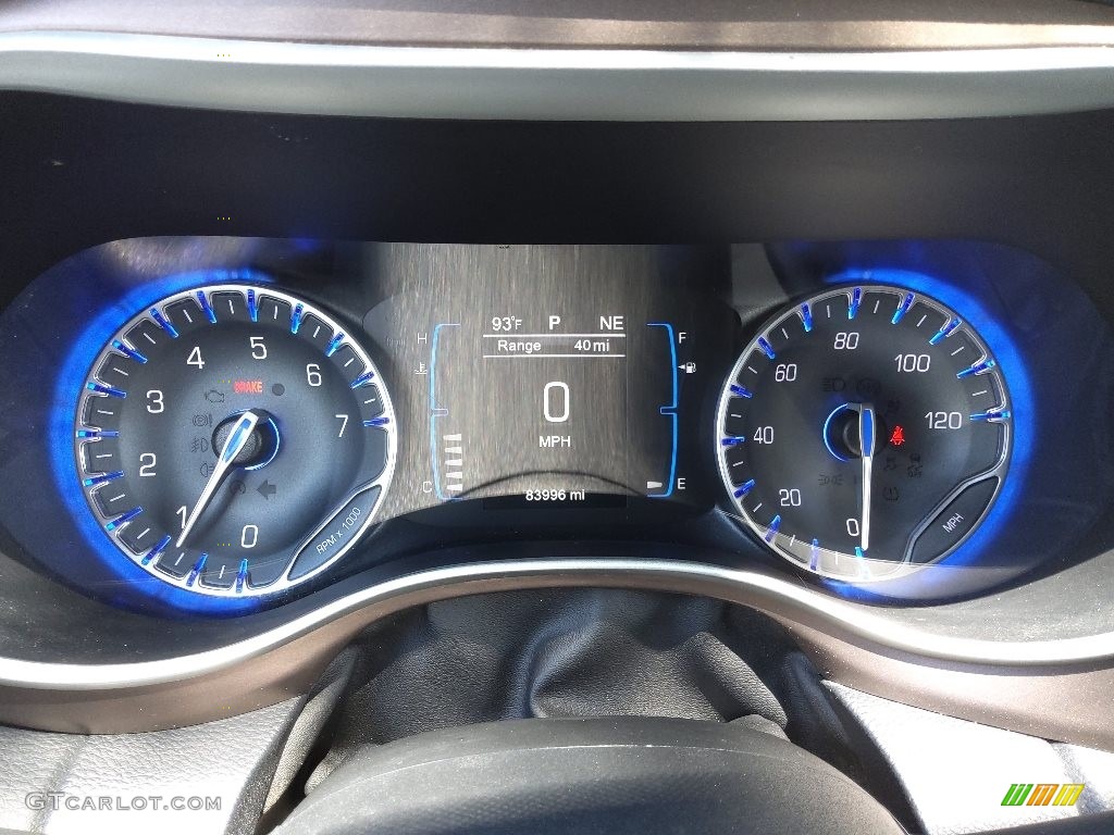 2017 Pacifica Touring L - Jazz Blue Pearl / Black/Alloy photo #30
