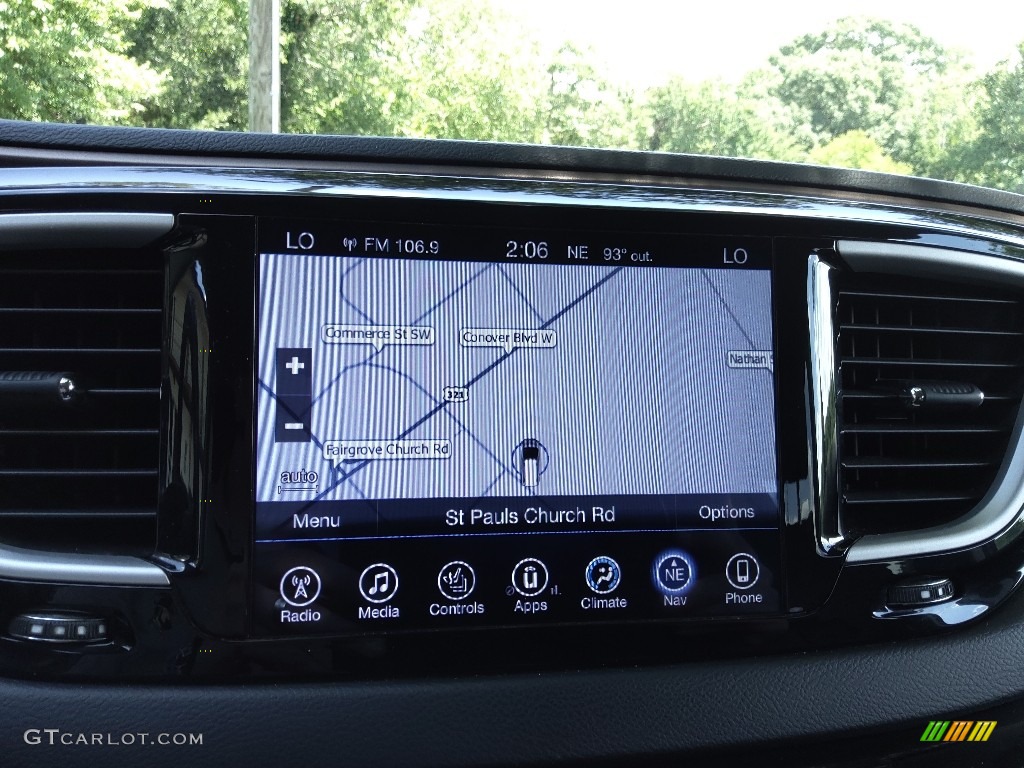 2017 Pacifica Touring L - Jazz Blue Pearl / Black/Alloy photo #33