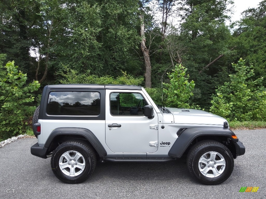 Silver Zynith 2022 Jeep Wrangler Sport 4x4 Exterior Photo #144667495