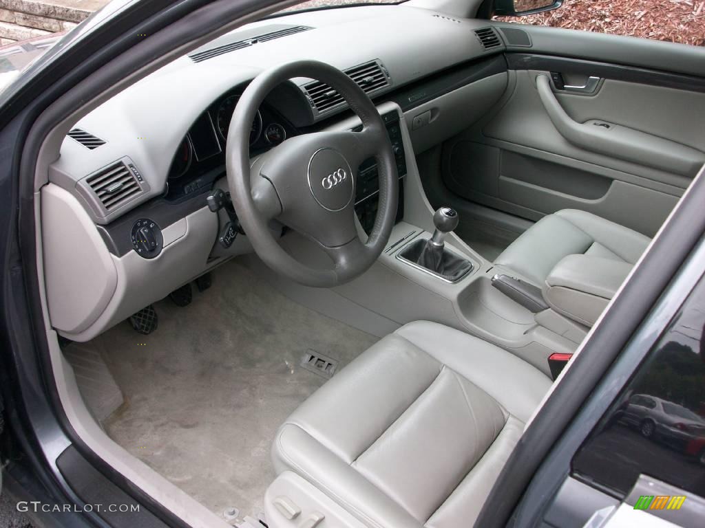 Platinum Interior 2003 Audi A4 1.8T quattro Sedan Photo #14466772