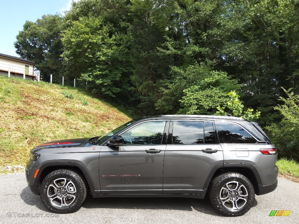 Baltic Gray Metallic 2022 Jeep Grand Cherokee Trailhawk 4x4 Exterior Photo #144667759