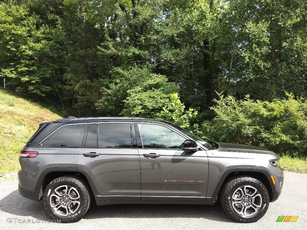 Baltic Gray Metallic 2022 Jeep Grand Cherokee Trailhawk 4x4 Exterior Photo #144667804