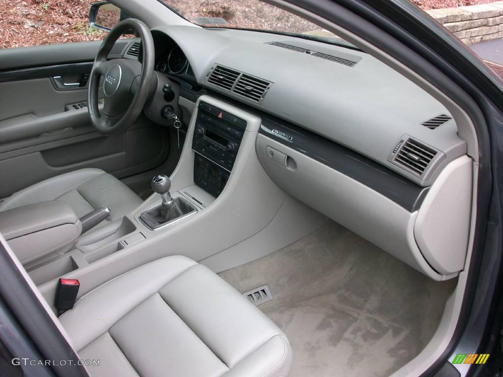 Platinum Interior 2003 Audi A4 1.8T quattro Sedan Photo #14466867