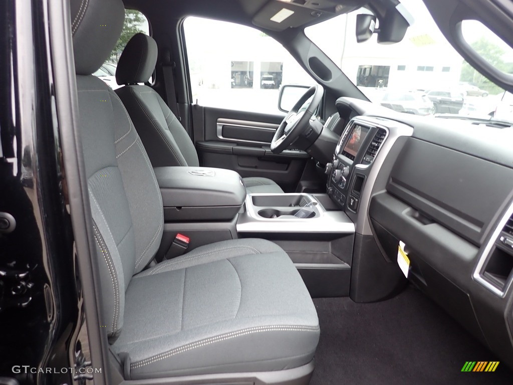 Black Interior 2022 Ram 1500 Classic Quad Cab 4x4 Photo #144668690