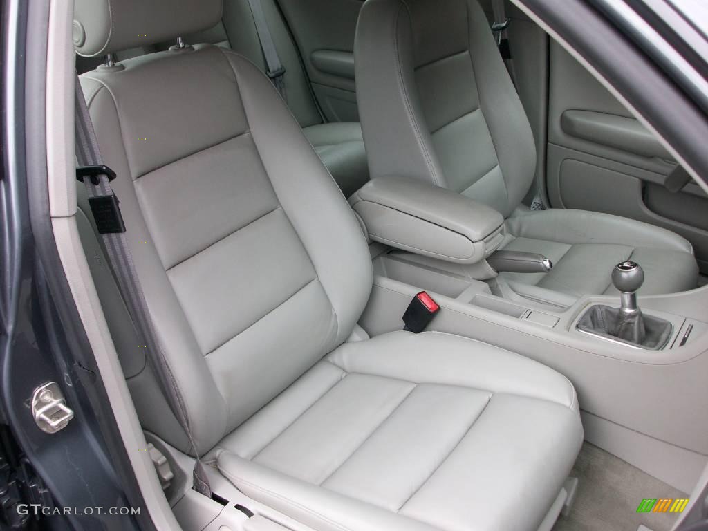Platinum Interior 2003 Audi A4 1.8T quattro Sedan Photo #14466882