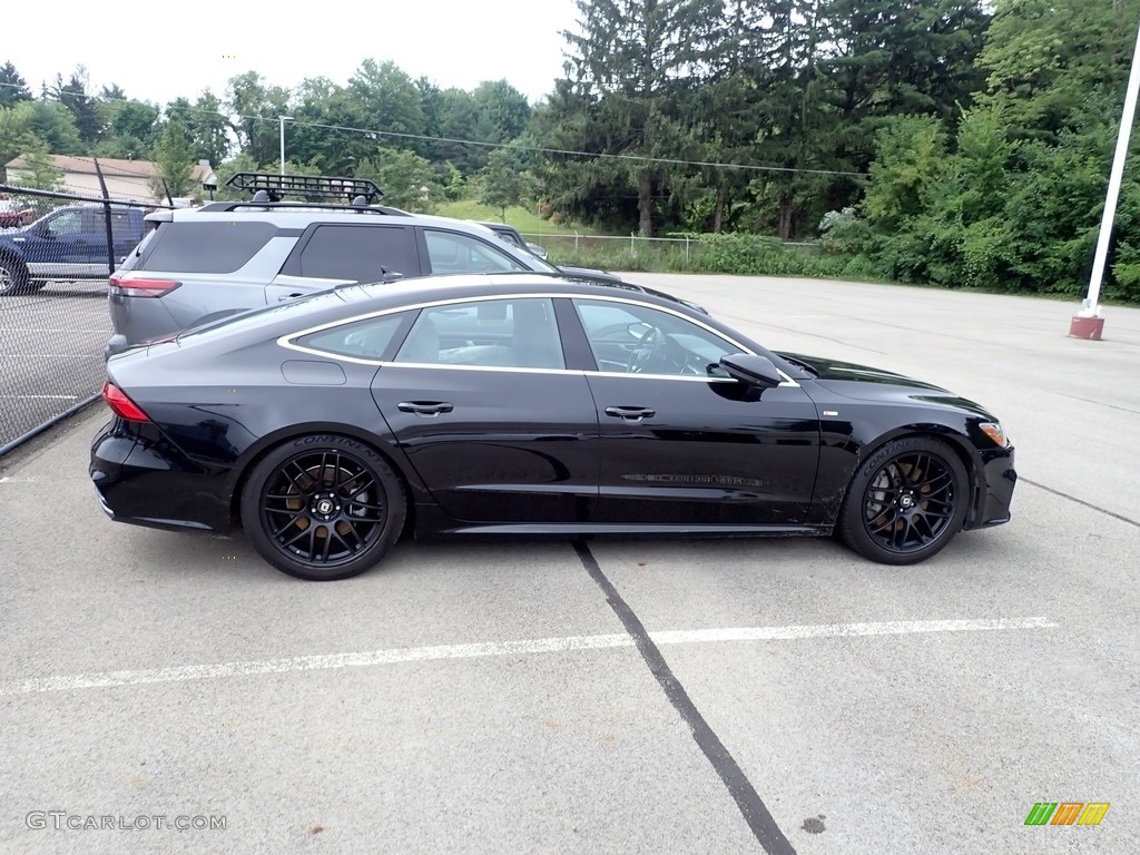 Brilliant Black 2019 Audi A7 Prestige quattro Exterior Photo #144669143