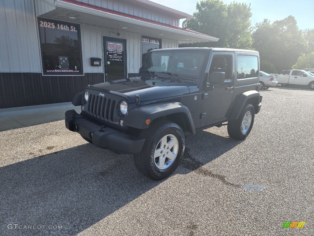 2016 Wrangler Sport 4x4 - Rhino / Black photo #2