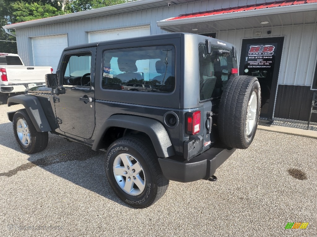 2016 Wrangler Sport 4x4 - Rhino / Black photo #4