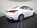 2018 Frost White Pearl Hyundai Accent SE  photo #16