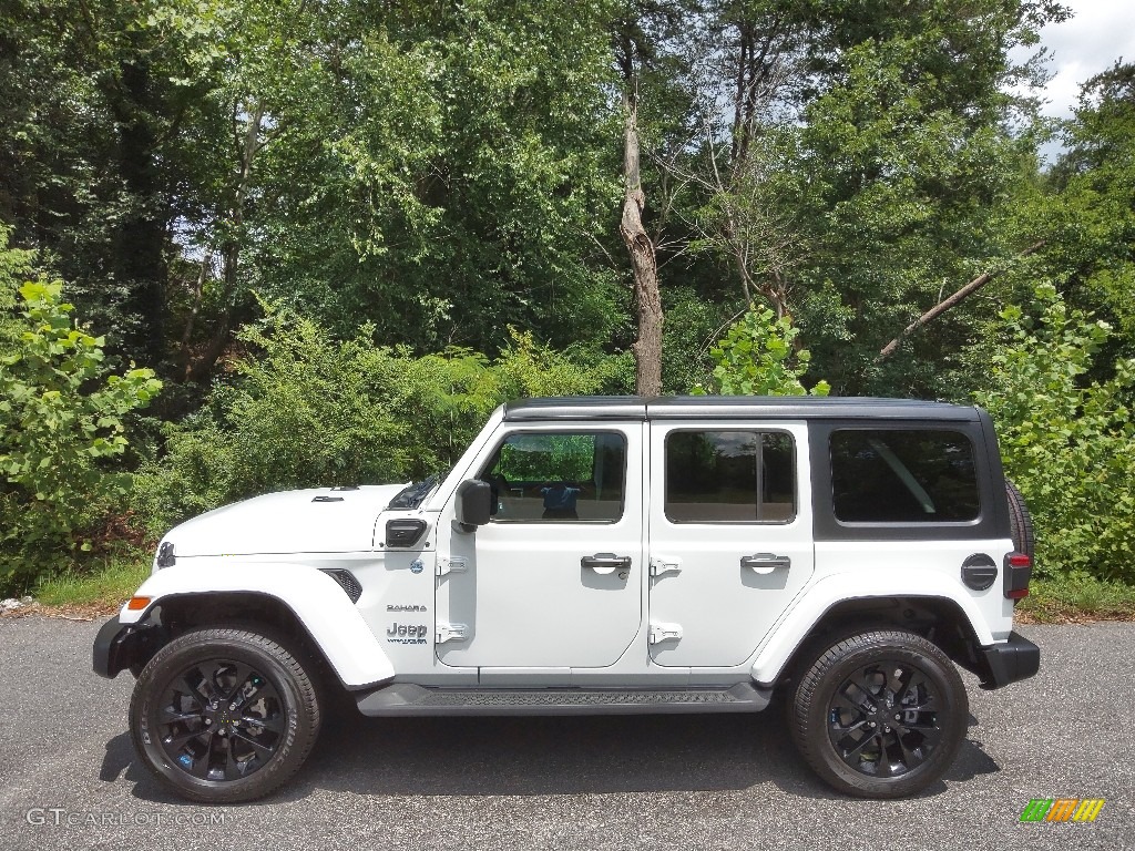 Bright White Jeep Wrangler Unlimited