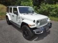 Bright White - Wrangler Unlimited Sahara 4XE Hybrid Photo No. 5
