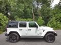 Bright White - Wrangler Unlimited Sahara 4XE Hybrid Photo No. 6