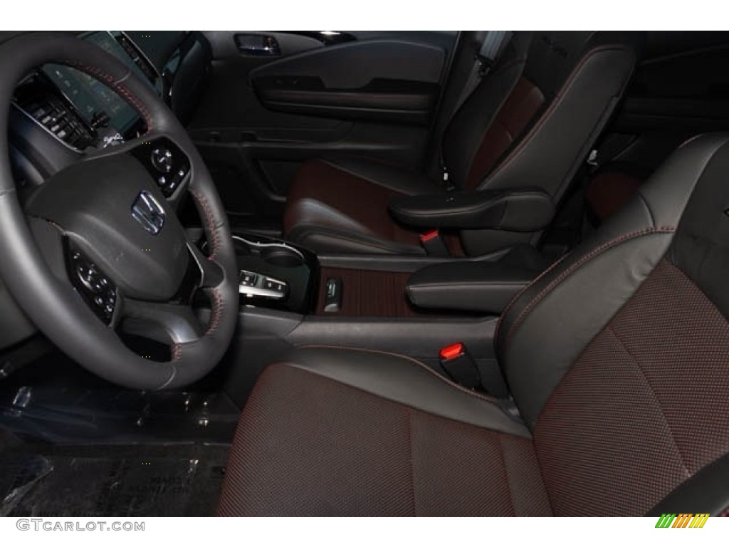 Black Interior 2022 Honda Pilot Black Edition AWD Photo #144670313