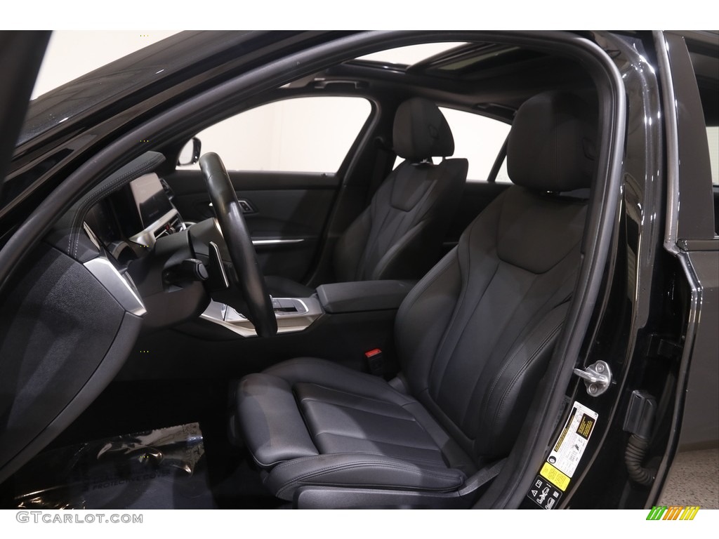 2020 3 Series M340i xDrive Sedan - Black Sapphire Metallic / Black photo #5