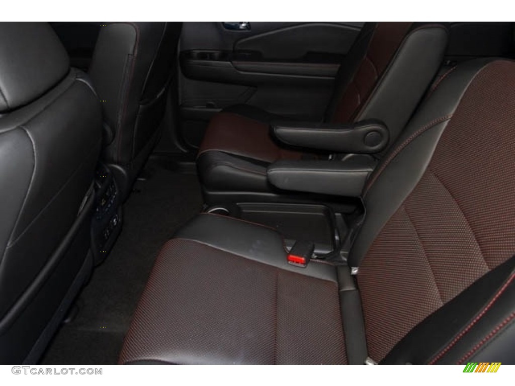 2022 Honda Pilot Black Edition AWD Rear Seat Photo #144670334