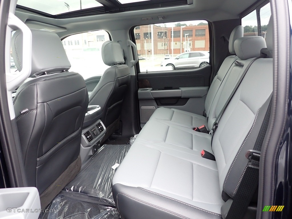 2022 Ford F150 Lariat SuperCrew 4x4 Rear Seat Photo #144670493