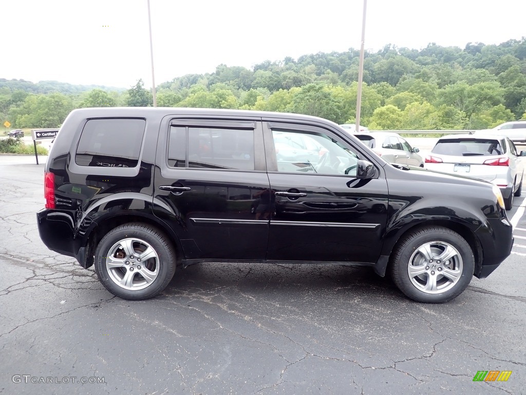 Crystal Black Pearl 2014 Honda Pilot EX-L 4WD Exterior Photo #144670562