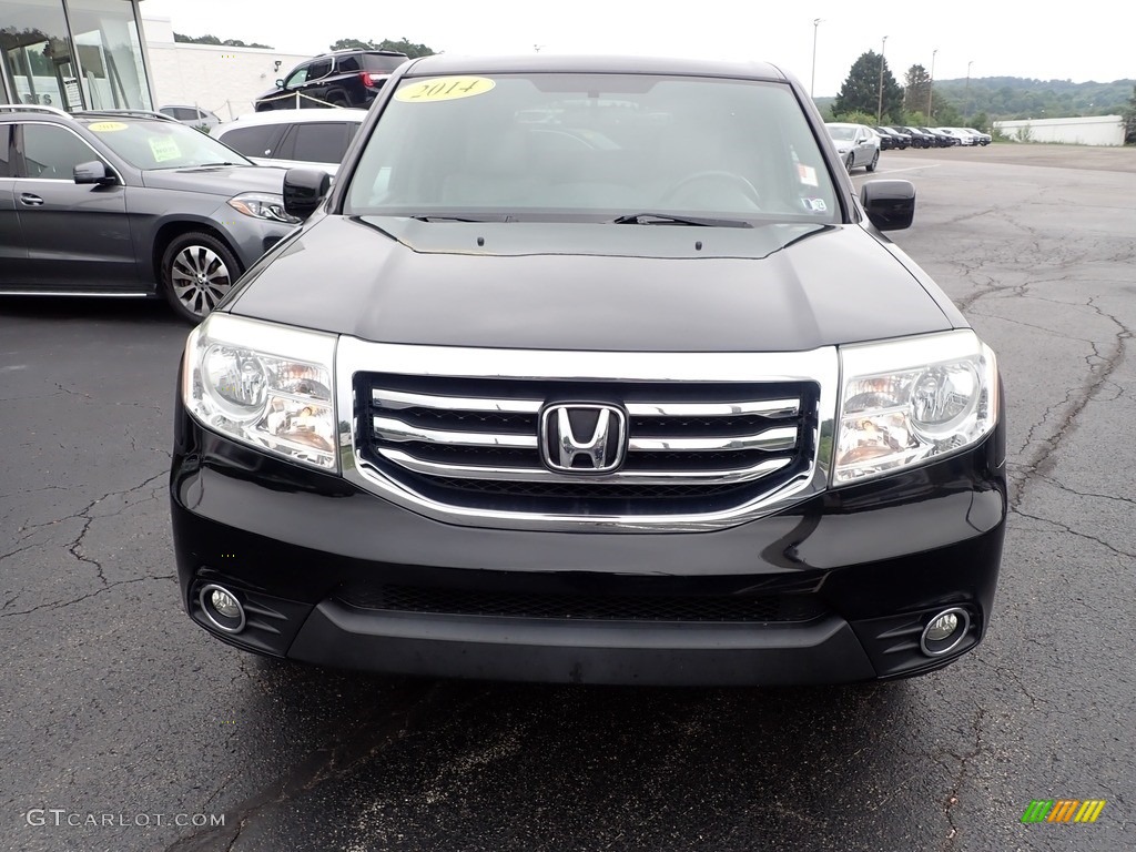 Crystal Black Pearl 2014 Honda Pilot EX-L 4WD Exterior Photo #144670649