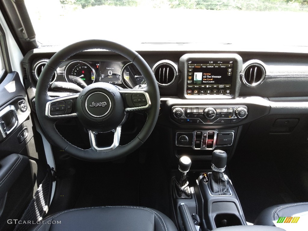 2022 Wrangler Unlimited Sahara 4XE Hybrid - Bright White / Black photo #22