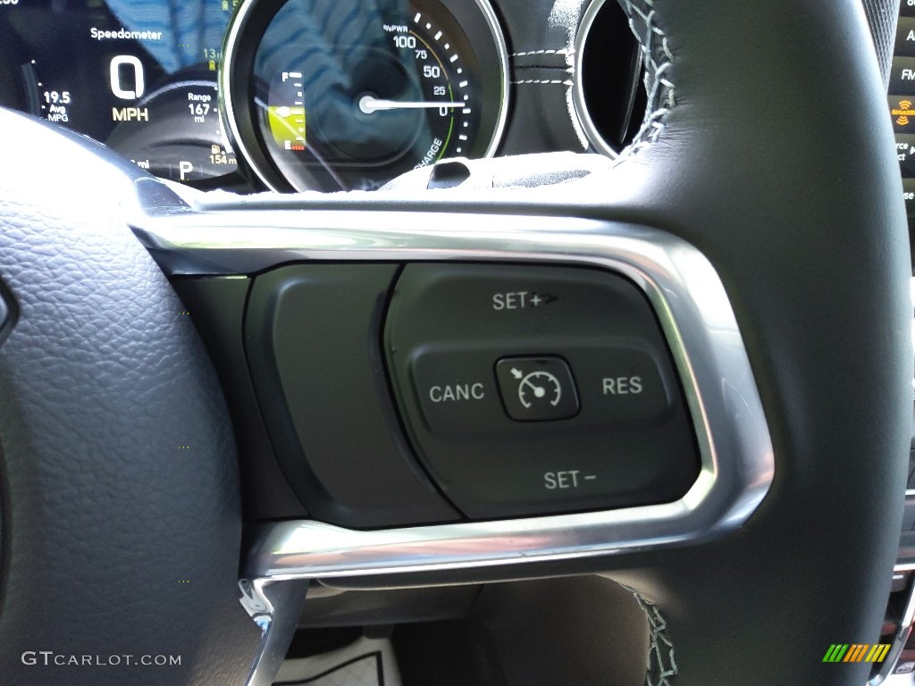 2022 Wrangler Unlimited Sahara 4XE Hybrid - Bright White / Black photo #25