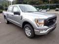 Iconic Silver Metallic 2022 Ford F150 XL SuperCrew 4x4 Exterior