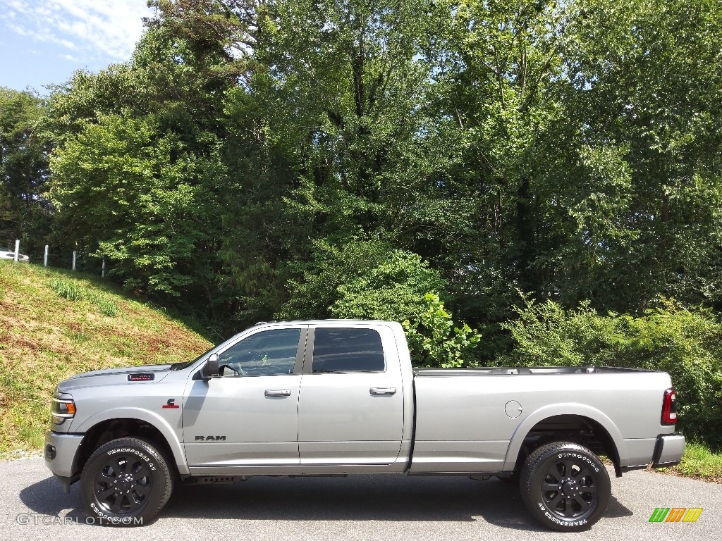 Billet Silver Metallic 2022 Ram 2500 Laramie Night Edition Crew Cab 4x4 Exterior Photo #144671057