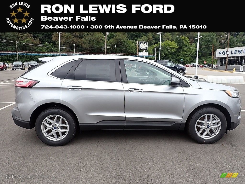 2022 Edge SEL AWD - Iconic Silver Metallic / Ebony photo #1