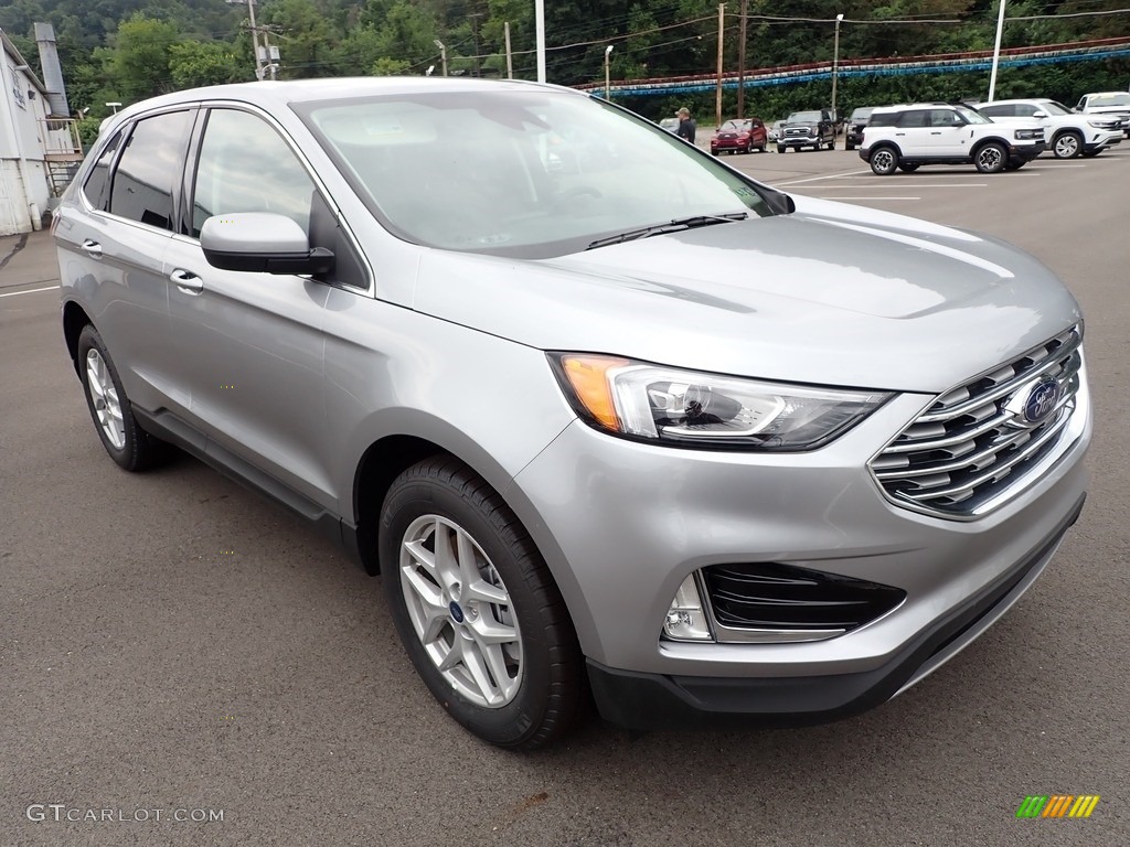 Iconic Silver Metallic 2022 Ford Edge SEL AWD Exterior Photo #144671125