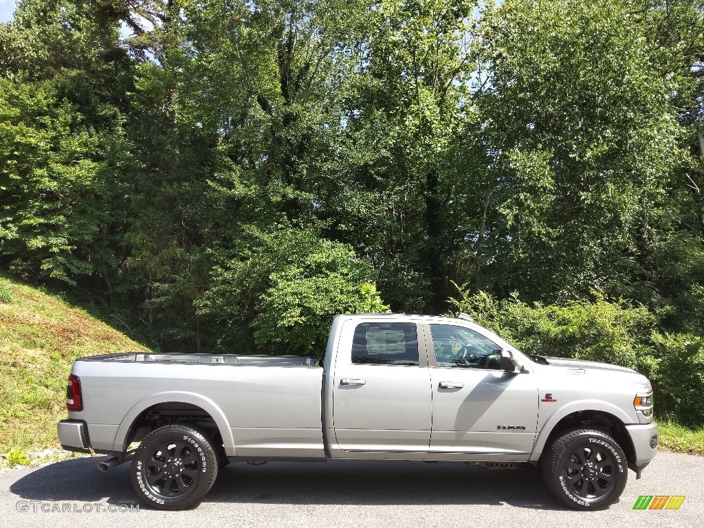 Billet Silver Metallic 2022 Ram 2500 Laramie Night Edition Crew Cab 4x4 Exterior Photo #144671150