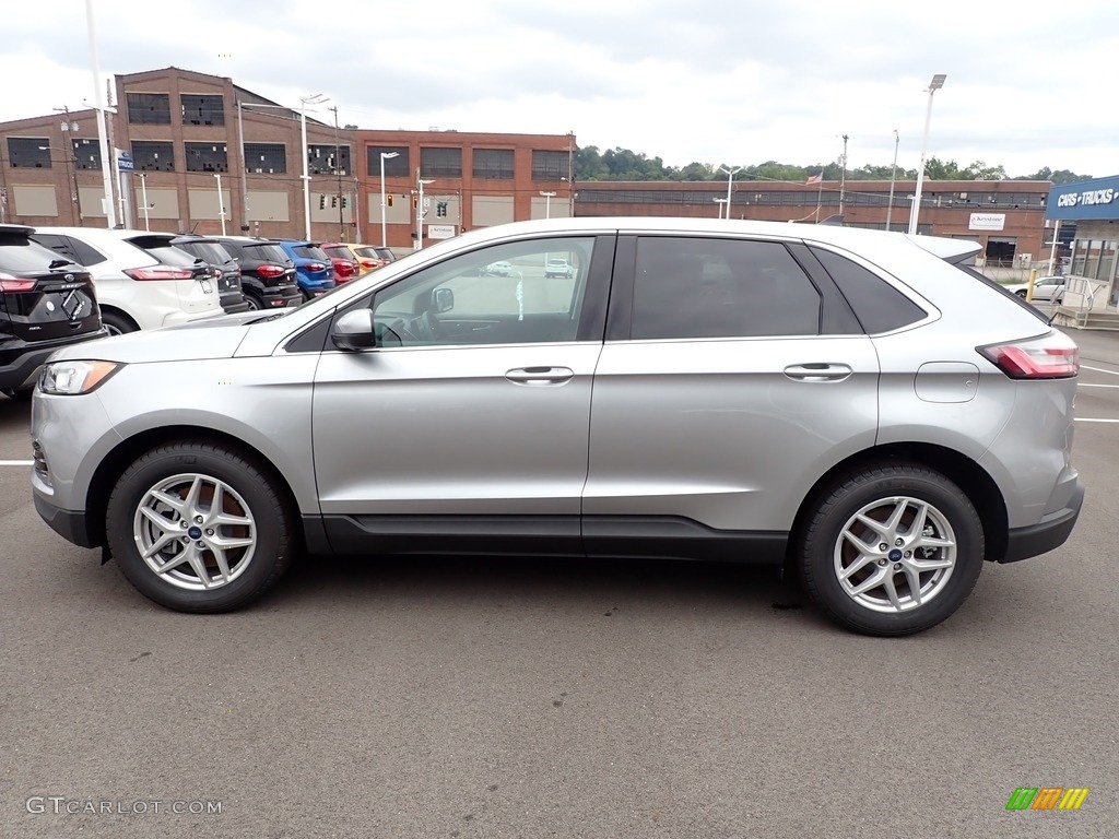 Iconic Silver Metallic 2022 Ford Edge SEL AWD Exterior Photo #144671180