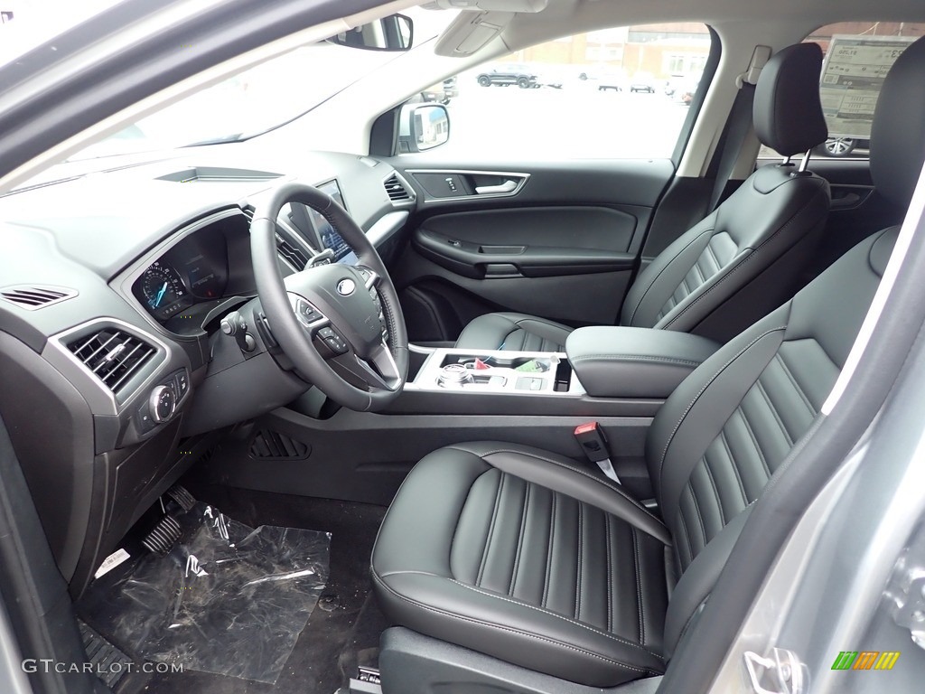 Ebony Interior 2022 Ford Edge SEL AWD Photo #144671330
