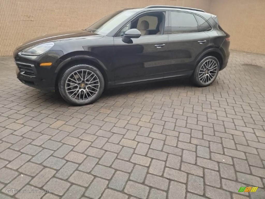Black 2021 Porsche Cayenne S Exterior Photo #144671450