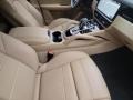 2021 Porsche Cayenne Black/Mojave Beige Interior Front Seat Photo
