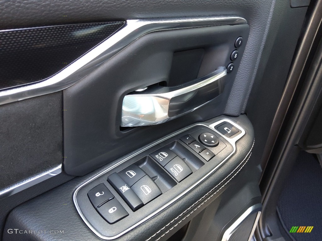 2022 Ram 2500 Laramie Crew Cab 4x4 Black Door Panel Photo #144672077