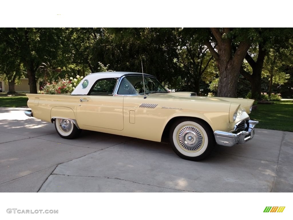 Inca Gold 1957 Ford Thunderbird Convertible Exterior Photo #144672554