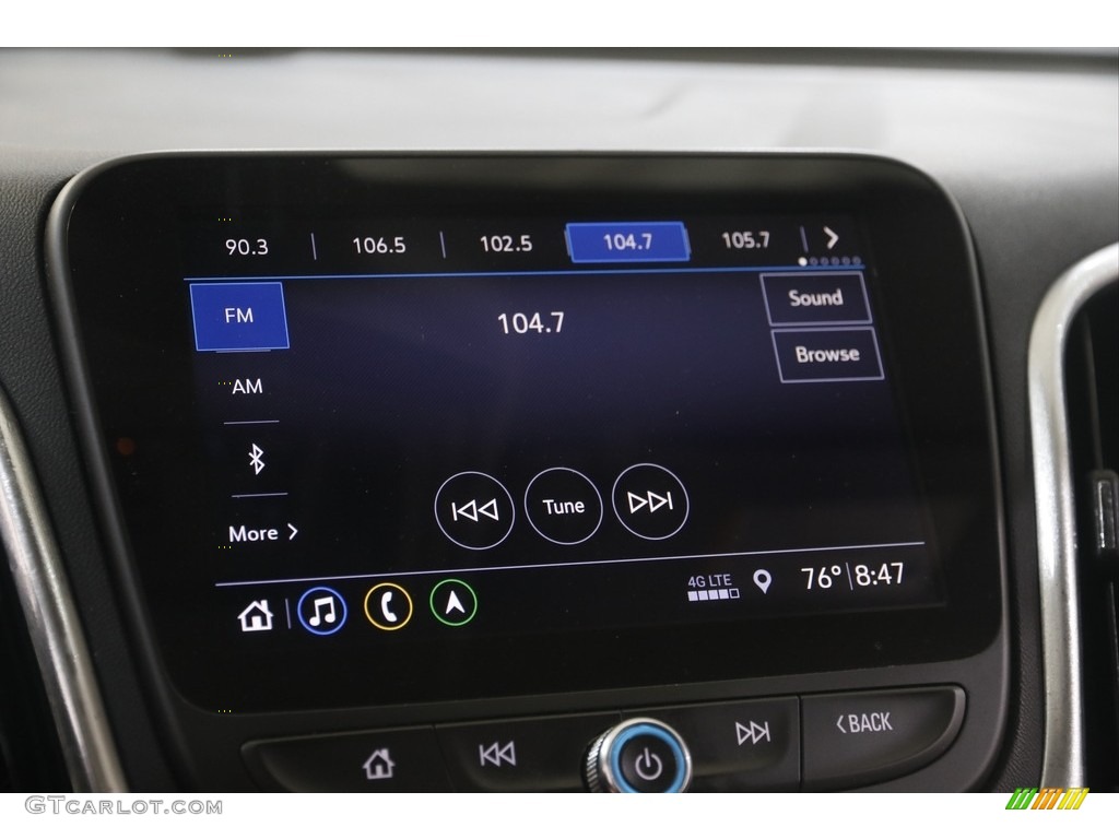 2019 Equinox LT AWD - Kinetic Blue Metallic / Jet Black photo #10