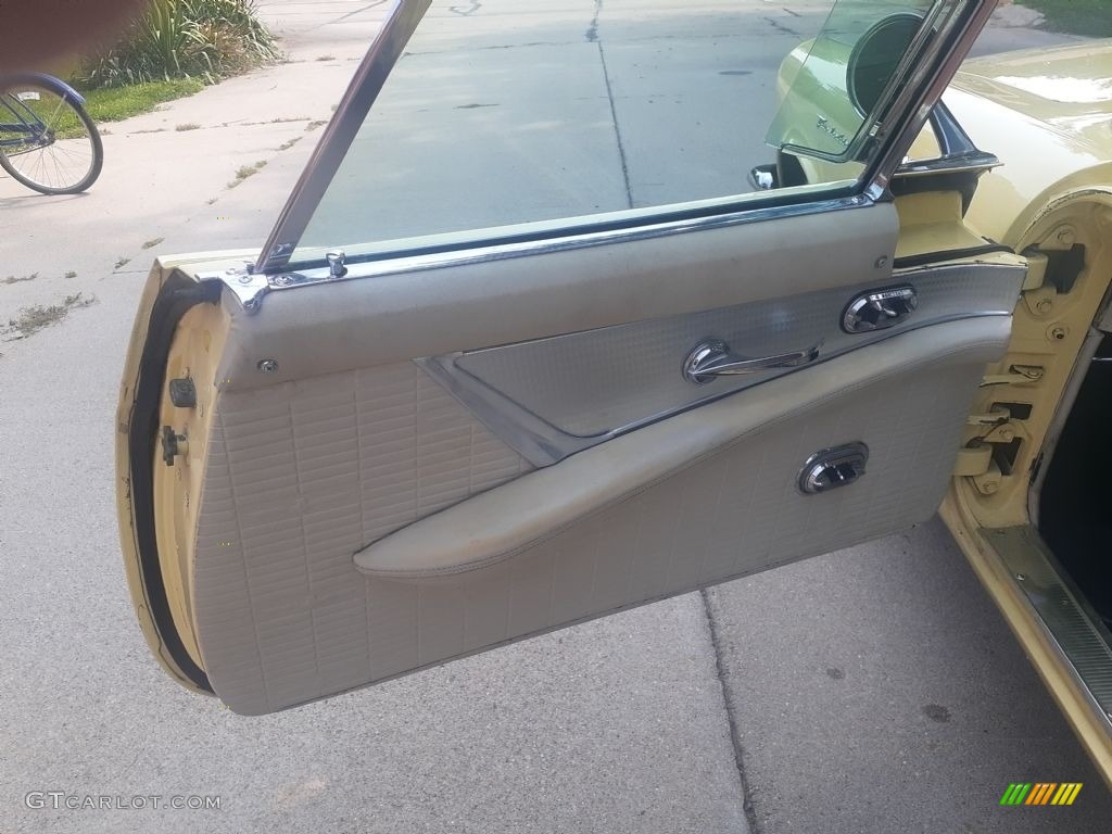1957 Ford Thunderbird Convertible White Door Panel Photo #144672733