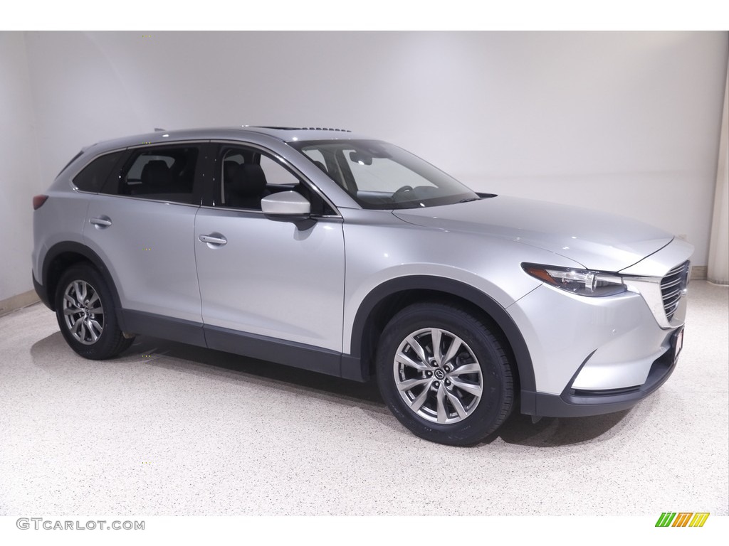 2019 CX-9 Touring AWD - Sonic Silver Metallic / Black photo #1