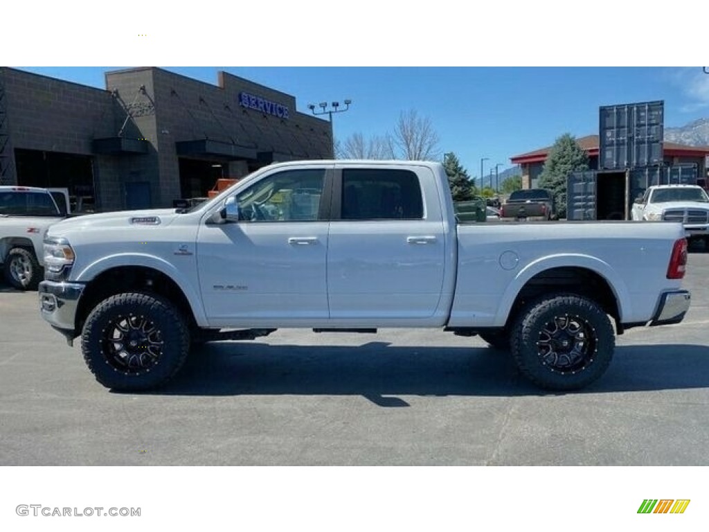 2020 2500 Laramie Crew Cab 4x4 - Bright White / Black photo #1