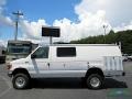 Oxford White - E Series Van E350 Passenger Commercial 4x4 Photo No. 2