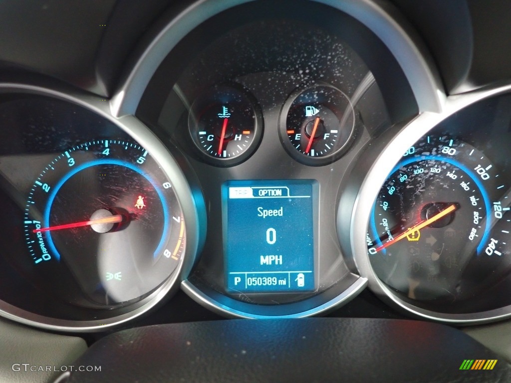 2014 Cruze LT - Black Granite Metallic / Medium Titanium photo #18