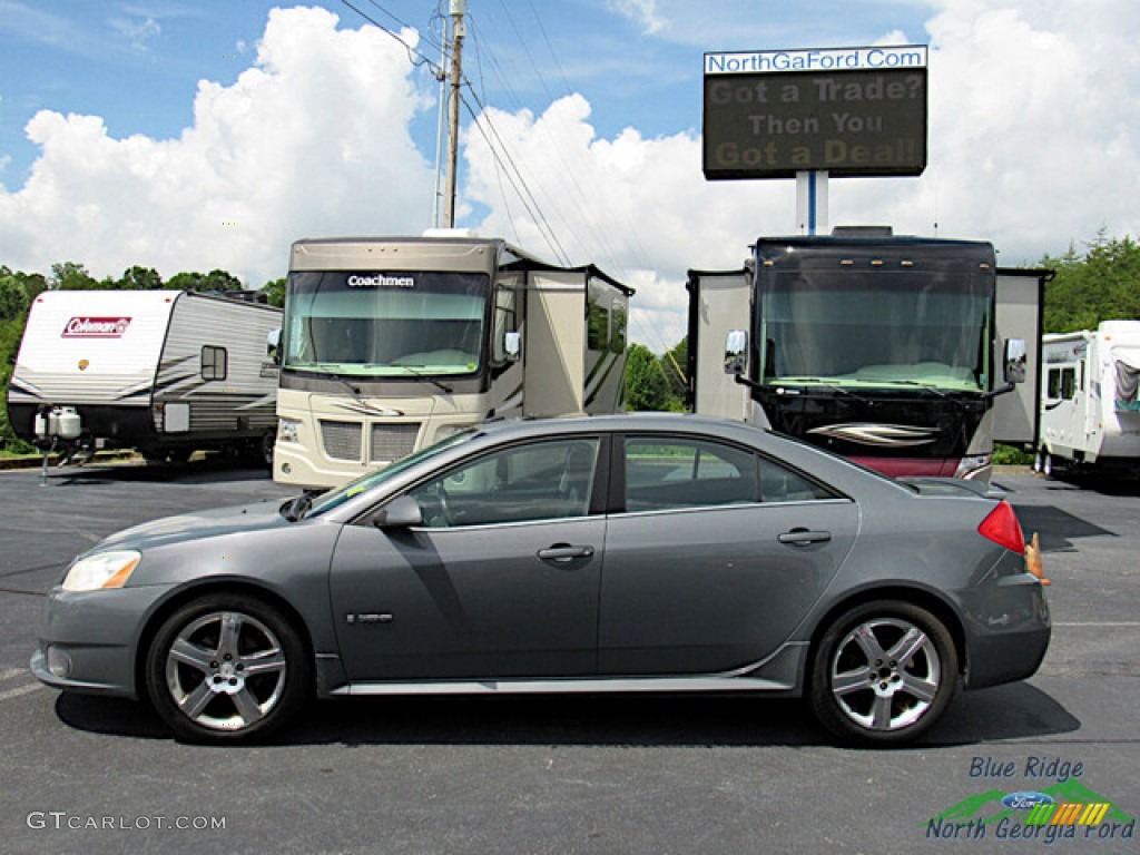 2009 G6 GXP Sedan - Dark Steel Gray Metallic / Ebony photo #2