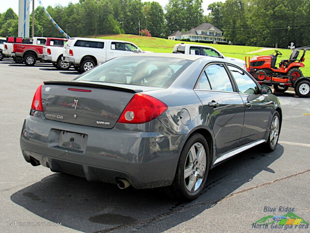 2009 G6 GXP Sedan - Dark Steel Gray Metallic / Ebony photo #5