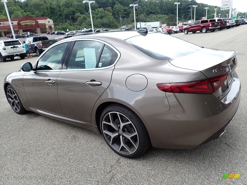 2019 Giulia Ti AWD - Imola Titanium Metallic / Black photo #3