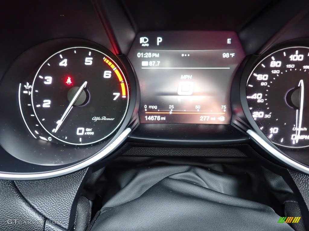 2019 Alfa Romeo Giulia Ti AWD Gauges Photos